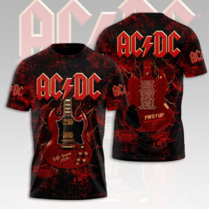 AC/DC World Tour 2026 3D Apparel - HOATT20122