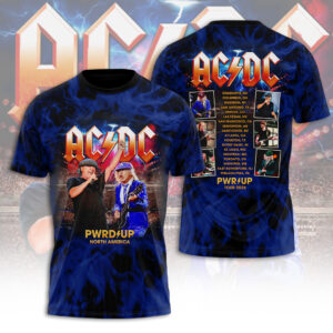AC/DC Tour 2026 3D Apparel - TANTN24833