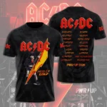 AC/DC Tour 2026 3D Apparel – TANTN24909