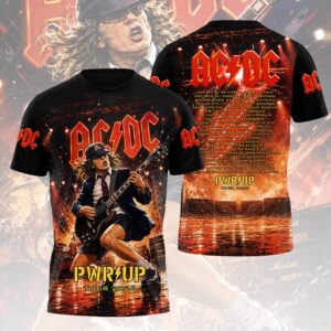 AC/DC World Tour 2026 3D Apparel - HOATT20117