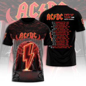 AC/DC World Tour 2026 3D Apparel - TANTN24734