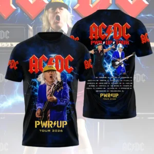 AC/DC World Tour 2026 3D Apparel - HOATT20414