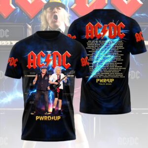 AC/DC World Tour 2026 3D Apparel - HOATT20120