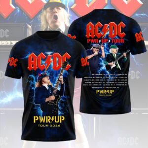 AC/DC World Tour 2026 3D Apparel - HOATT20124