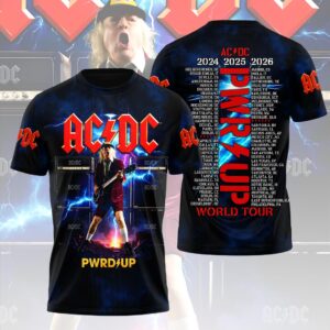 AC/DC World Tour 2026 3D Apparel - HOATT20177