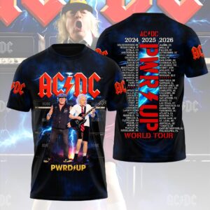 AC/DC World Tour 2026 3D Apparel - HOATT20199