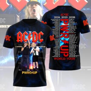 AC/DC World Tour 2026 3D Apparel - HOATT20202