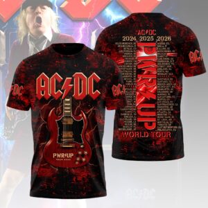 AC/DC World Tour 2026 3D Apparel - HOATT20276