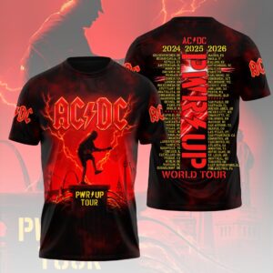 AC/DC World Tour 2026 3D Apparel - HOATT20297