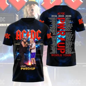 AC/DC World Tour 2026 3D Apparel - HOATT20388