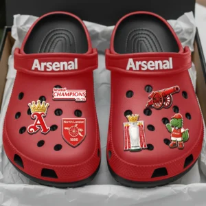 Arsenal FC Premier League Champions 25/26 Custom Clogs - HOATT20519