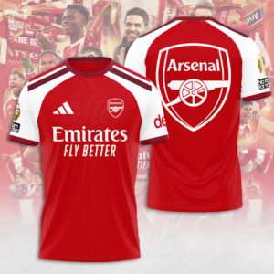 Arsenal FC Premier League 26/27 3D Apparel - TANTN24713
