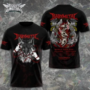 Babymetal World Tour 2026 3D Apparel - GNE8338