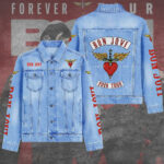 Bon Jovi 2D Denim Jacket – TANTN24756