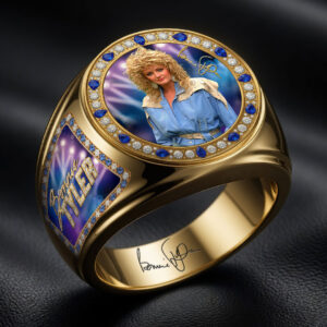 Bonnie Tyler 3D Engraved Ring - HOATT20061