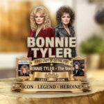 Bonnie Tyler Custom Shape Acrylic Plaque – TMTHU8052