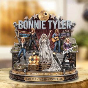 Bonnie Tyler Custom Shape Acrylic Plaque - TMTHU8081