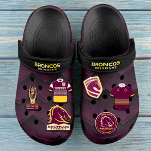 Brisbane Broncos Custom Clogs - TMTHU8024
