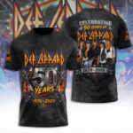 Def Leppard 50th Anniversary 3D Apparel – TANTN24672