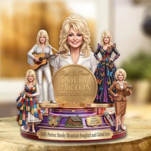Dolly Parton Custom Shape Acrylic Plaque - TMTHU8875