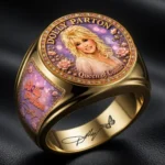 Dolly Parton 3D Engraved Ring – HOATT20727