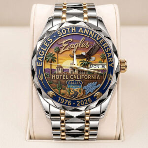 Eagles 50th Anniversary Alloy Luxury Quartz Watch - TANTN24793