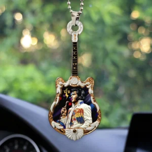 Elvis Presley Custom shape 2-sided Acrylic Car Ornament - HOATT20578