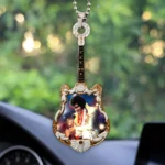 Elvis Presley Custom shape 2-sided Acrylic Car Ornament – HOATT20579