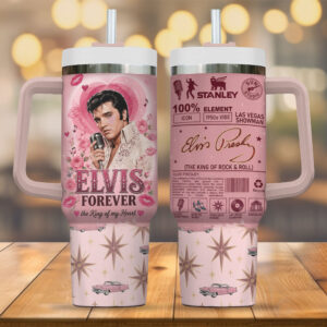 Elvis Presley 40oz Tumbler - TMTHU8045