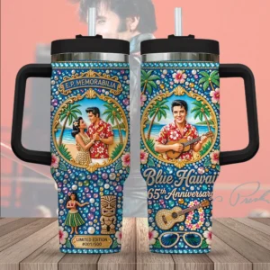 Elvis Presley 40oz Tumbler - TMTHU8873