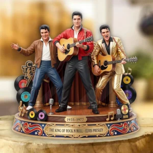 Elvis Presley Custom Shape Acrylic Plaque - TMTHU8664