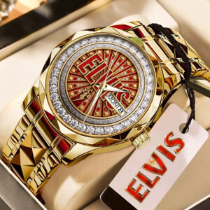 Elvis Presley Alloy Luxury Quartz Watch - TMTHU8102