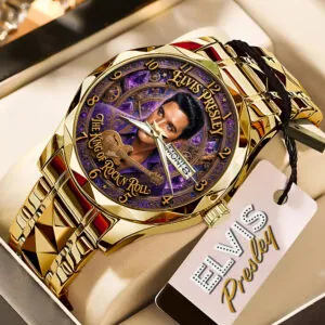 Elvis Presley Alloy Luxury Quartz Watch - TMTHU8613