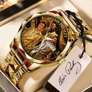 Elvis Presley Alloy Luxury Quartz Watch - TMTHU8614