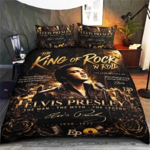 Elvis Presley 3-Piece Duvet Bedding Set - TMTHU8816