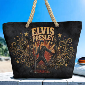Elvis Presley Hemp Rope Tote Bag - TANTN24722