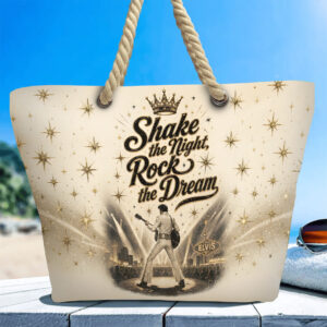 Elvis Presley Hemp Rope Tote Bag - TANTN24724