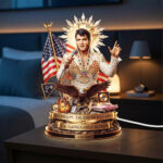 Elvis Presley Custom Shape Acrylic Light Box – TMTHU8139