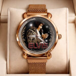 Elvis Presley Mesh Strap Quartz Watch – TMTHU8114