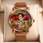 Elvis Presley Mesh Strap Quartz Watch – TMTHU8702