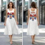 Elvis Presley Sleeveless Knee-Length Dress – HOATT20597