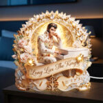 Elvis Presley Custom Shape Acrylic Light Box – TMTHU8138