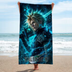 Final Fantasy VII Rectangle Beach Towel – TMTHU7980