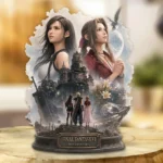 Final Fantasy VII 30th Anniversary Custom Shape Acrylic Plaque – GNE8320