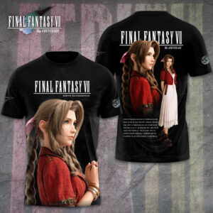 Final Fantasy VII x Aerith Gainsborough 30th Anniversary 3D Apparel - GNE7927