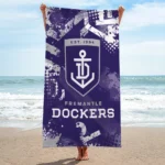 Fremantle Dockers Rectangle Beach Towel – TANTN24924