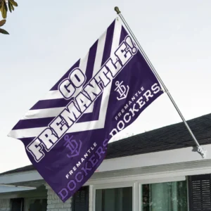 Fremantle Dockers 3D Double-side House Flag - TANTN24922