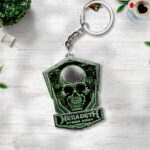 Megadeth Custom Shape 2-Side Printed Keychain – GNE8038