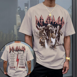 Def Leppard 2026 UK/EU Tour 3D Apparel - GNE8039