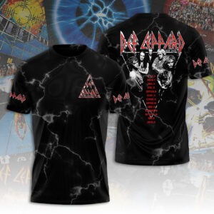 Def Leppard 2026 UK/EU Tour 3D Apparel - GNE8040